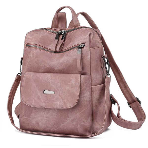 PU Leather Backpack for Women - Image 3