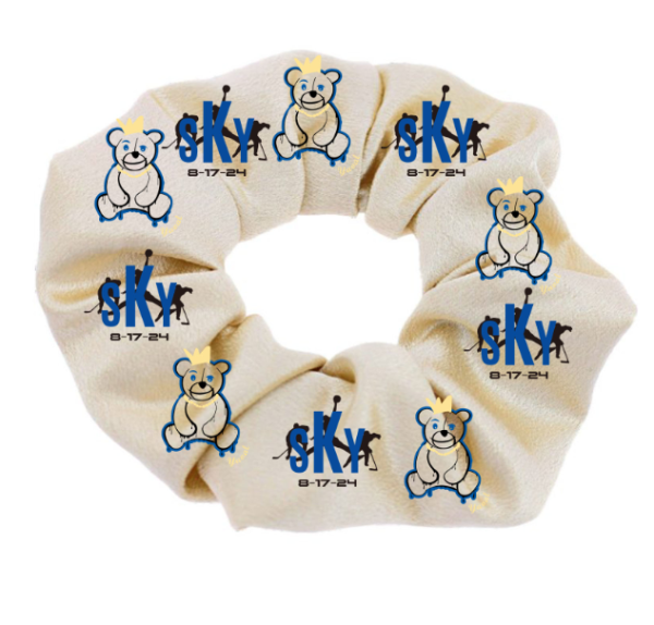 Full custom patterned scrunchie - Image 4