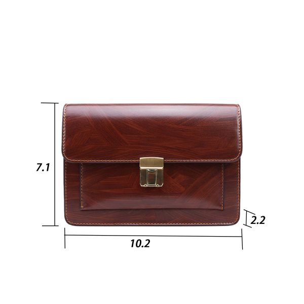 PU message bag for Men with Lock Attache Case - Image 4