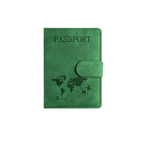 Rfid Anti-Theft Pu Leather Stylish Travel Passport Holder - Image 5