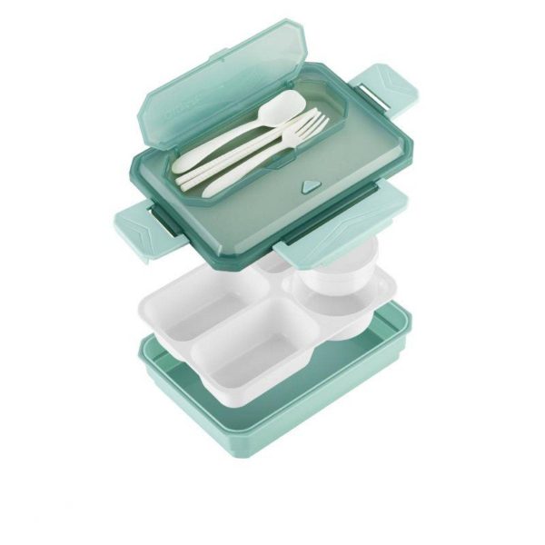 Large Capacity Double Layer Insulated Lunch Box - Image 2