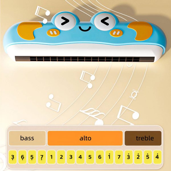 Kids Educational Fun Musical Safe ABS Harmonica - Image 4