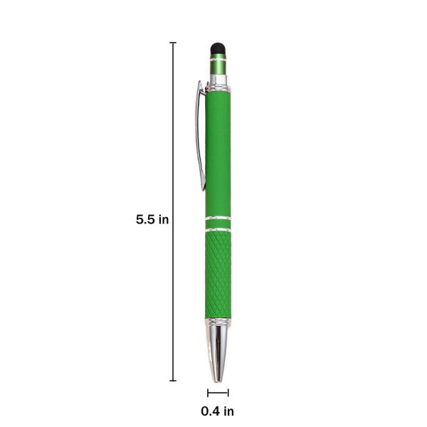Retractable Metal Ballpoint Pen -Soft Touch & Smooth Writing - Image 9