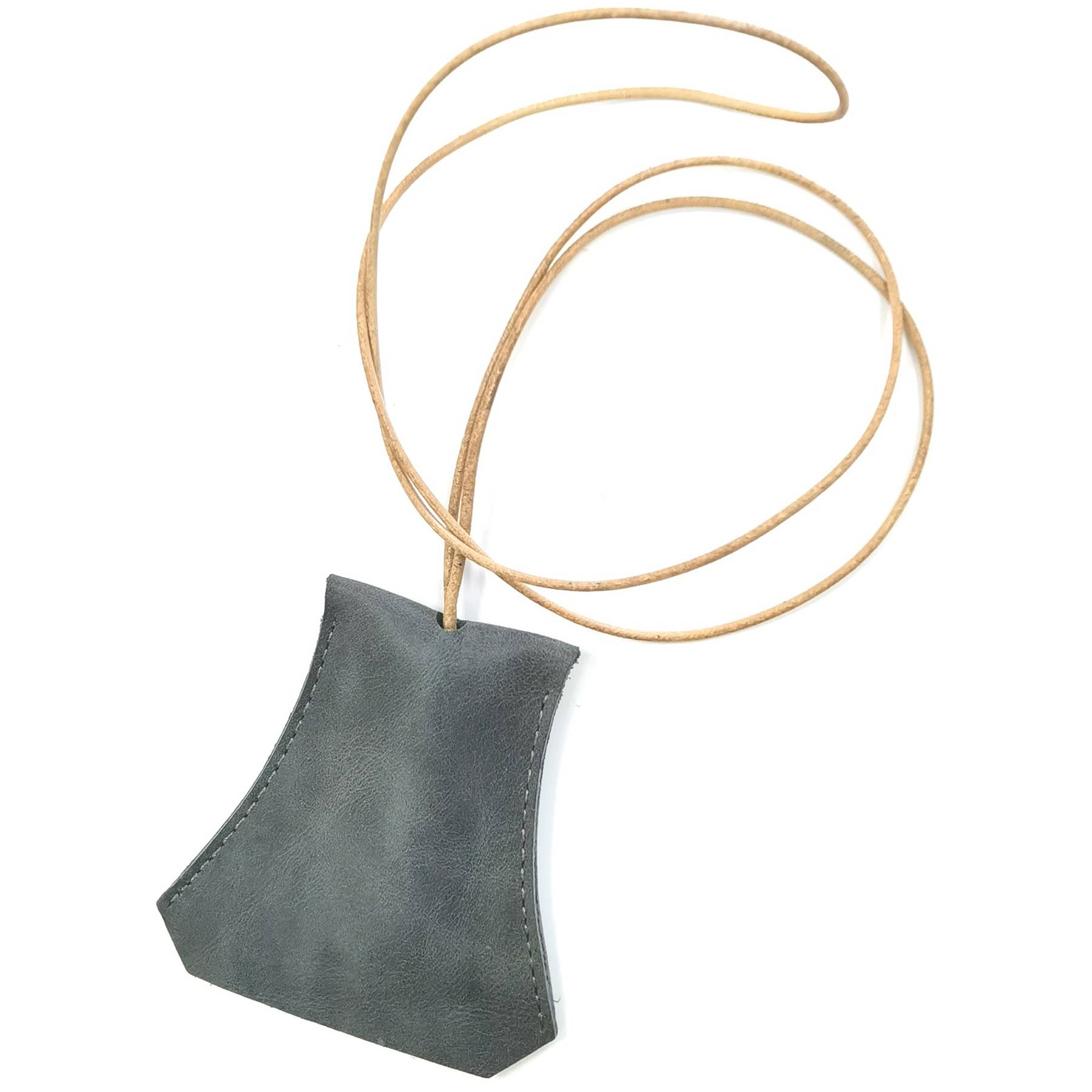 Genuine Leather Pull-out household halterneck key pouch - Image 2