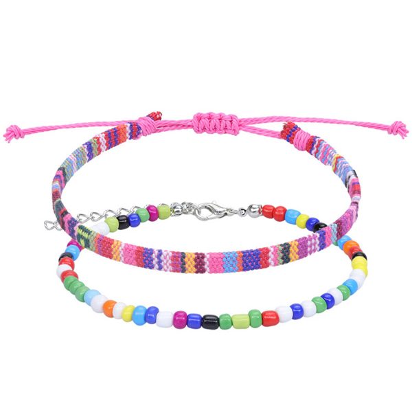 Oxford Woven Adjustable Bracelet - Image 4
