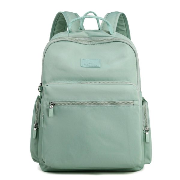 Nylon College Backpack Airline Approved Business Work Bag - Image 3