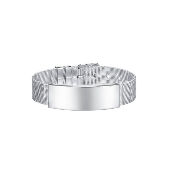 Retro adjustable stainless steel bracelet