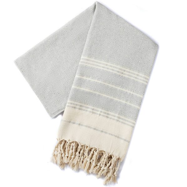 Lightweight & Quick-Dry Tassel Cotton Beach Towel