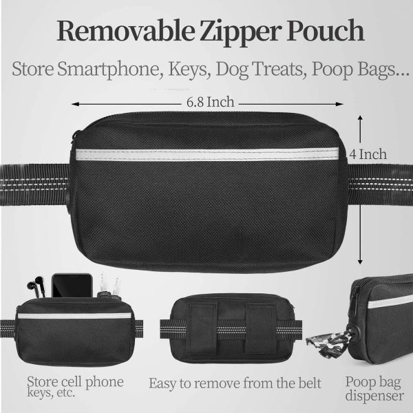 Stretching Dog Leash W/ Waist Bag - Image 4
