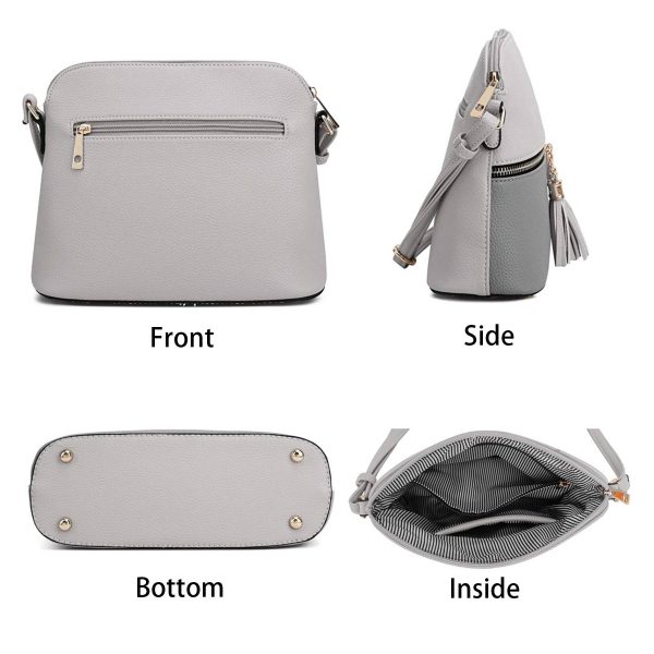 PU Crossbody Shoulder Bag - Image 5