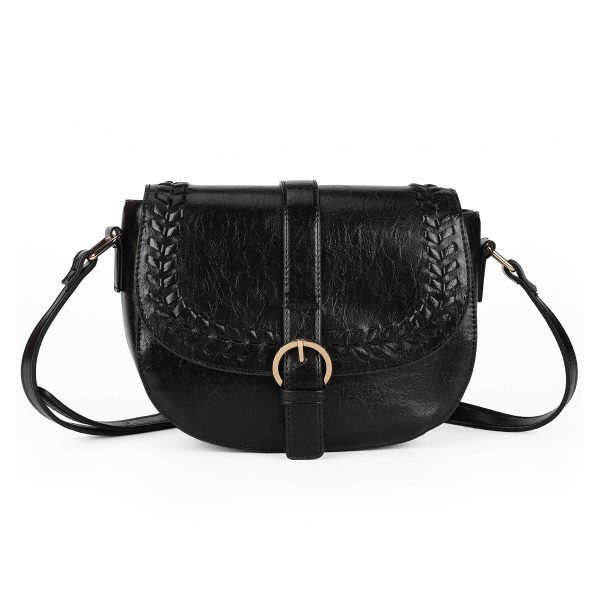 PU Vintage shoulder cross-body bag - Image 3
