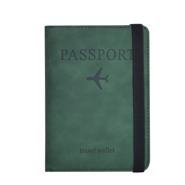 Stylish Pu Leather Rfid Travel Passport Holder - Image 6