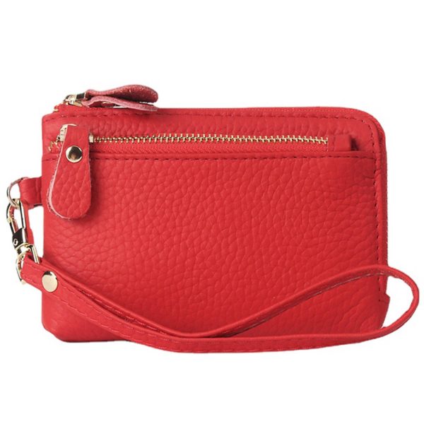Genuine Leather Simple multi-card coin purse - Image 3