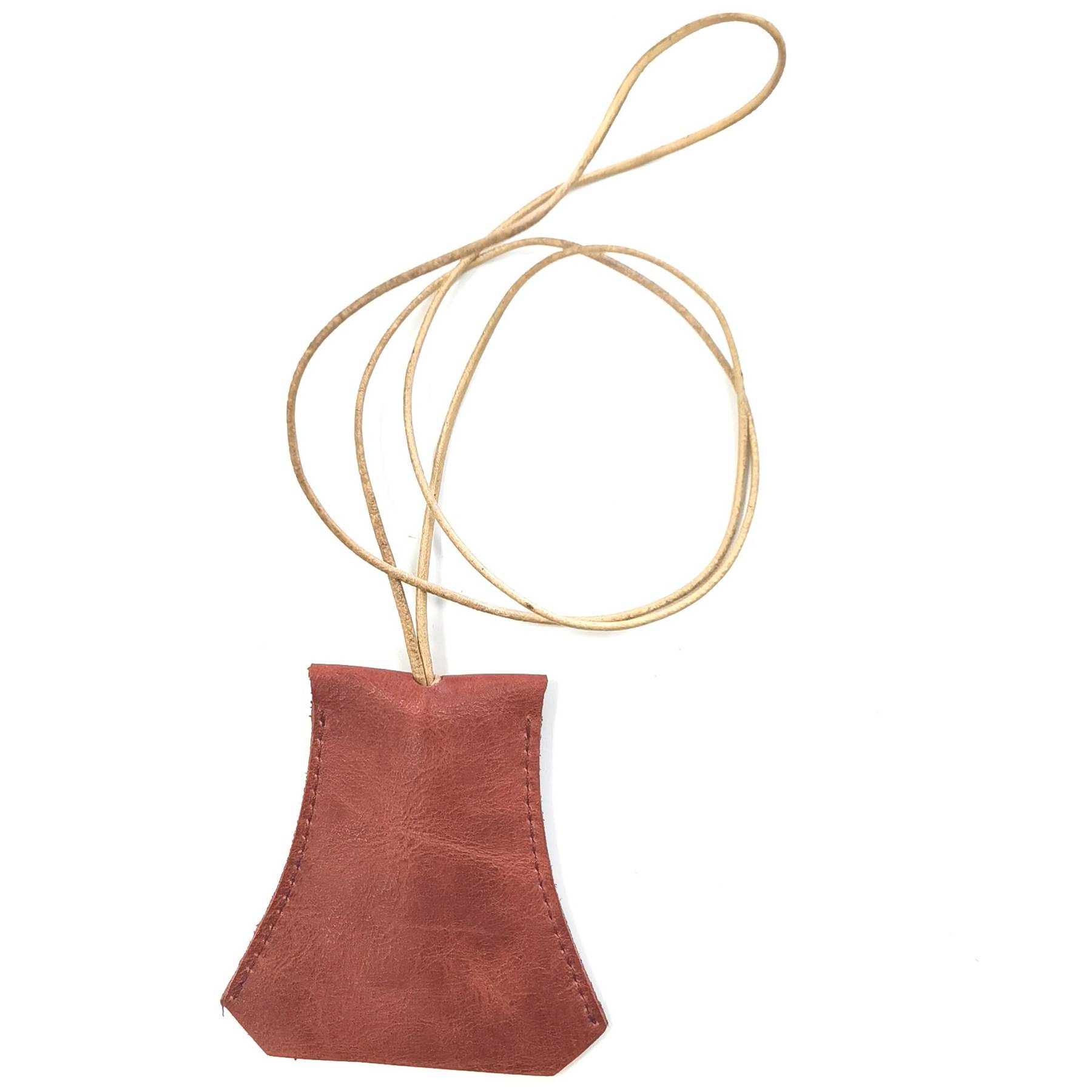 Genuine Leather Pull-out household halterneck key pouch