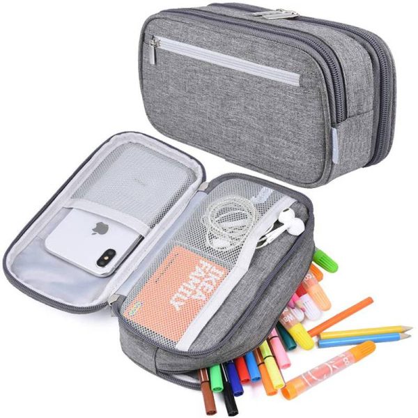 Students School Oxford Pencil Case Bag