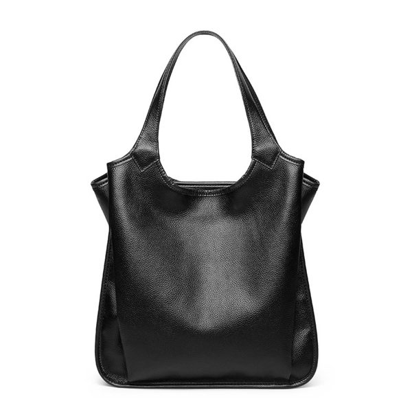 Genuine Leather stylish shoulder tote bag - Image 2