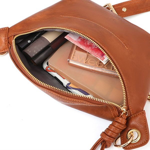 PU Leathe Fanny Pack Crossbody Purse for Women - Image 4