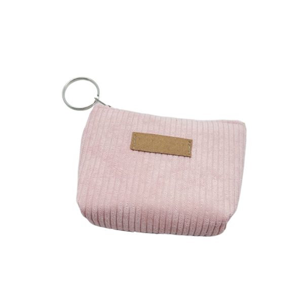 Compact Durable Hand Held Canvas Wallet w/ Zipper Closure - Image 4