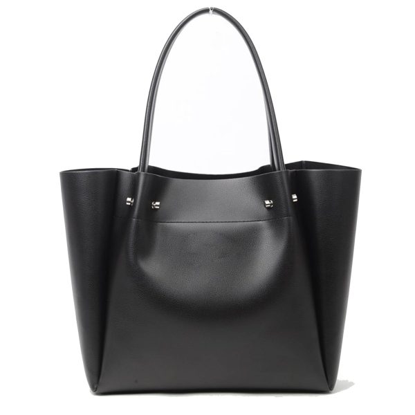 PU Large capacity shopping shoulder tote bag - Image 2