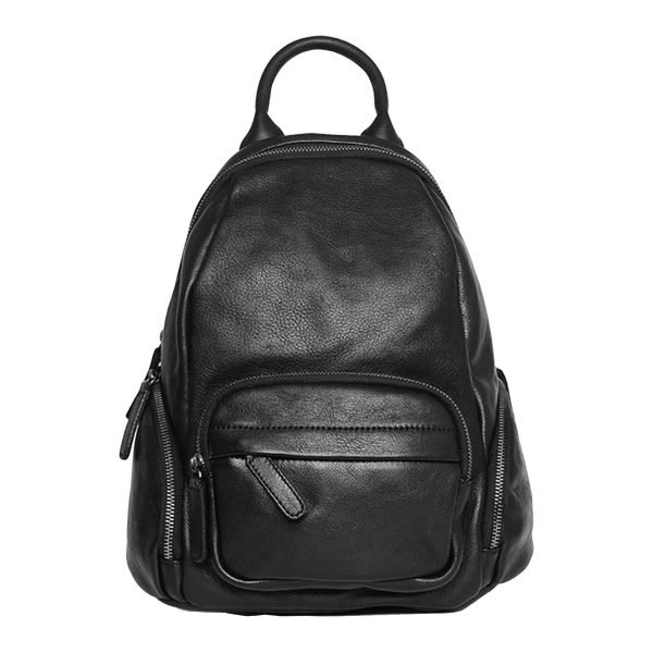 Genuine leather backpack for women - Image 2