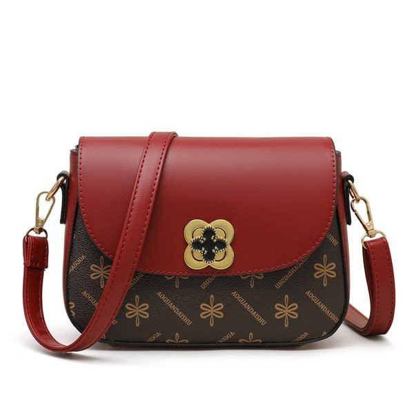 Pu Leather mini waterproof printed mobile Cross-body Bag - Image 2