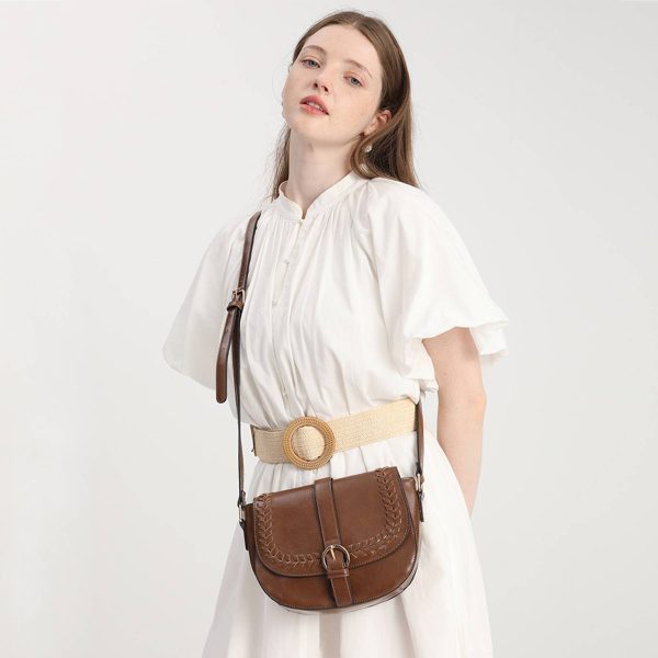 PU Vintage shoulder cross-body bag - Image 4