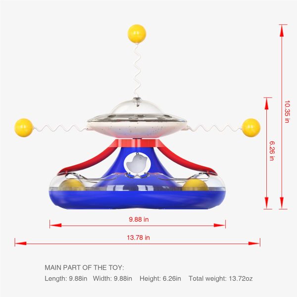 Plastic Food Dispenser Interactive Pet Supplies - Image 6