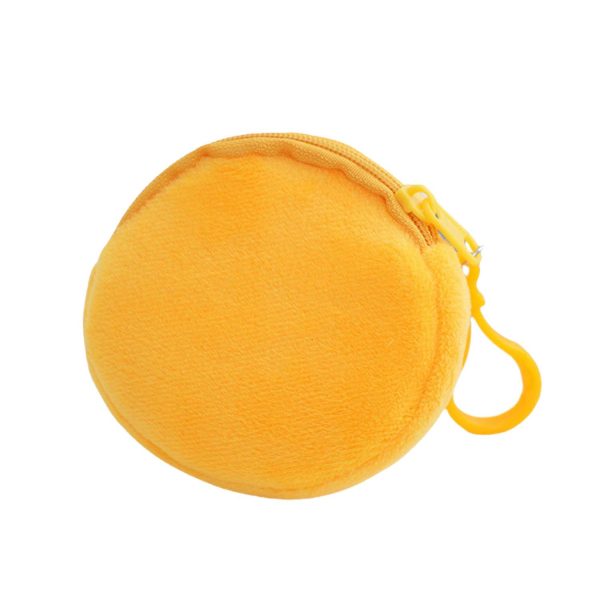 Soft Velvet Compact Mini Coin Wallet Storage Bag - Image 3