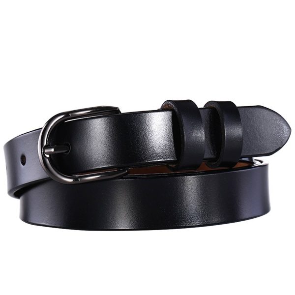 PU leather simple and versatile women’s belt