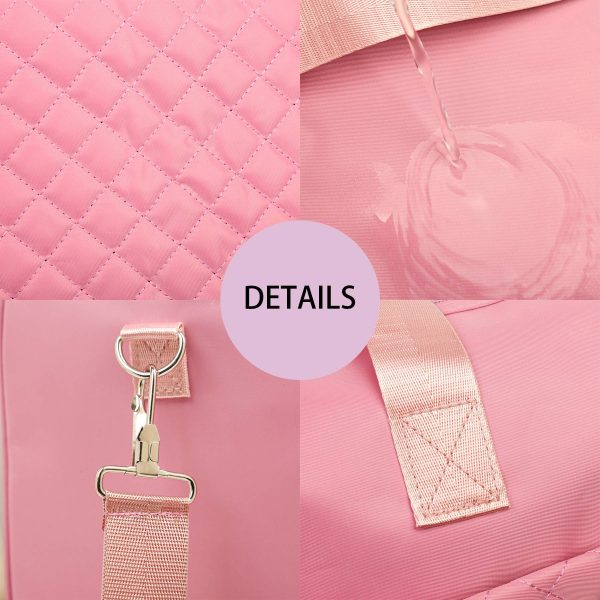 Oxford Duffel Bag with Wet Pocket for Women - Image 6