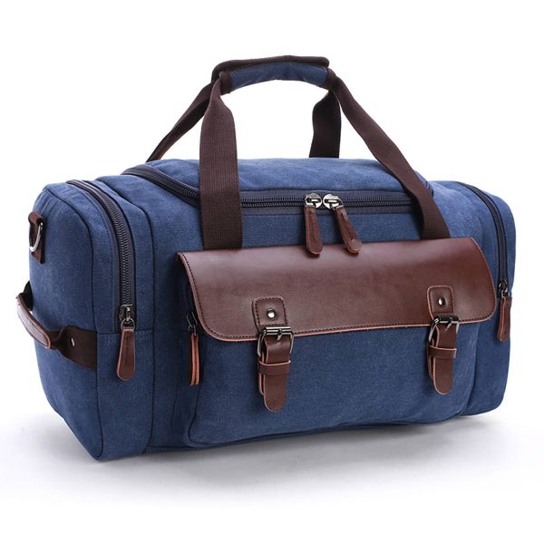 Vintage Canvas Large Travel Bag