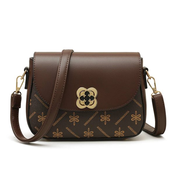 Pu Leather mini waterproof printed mobile Cross-body Bag