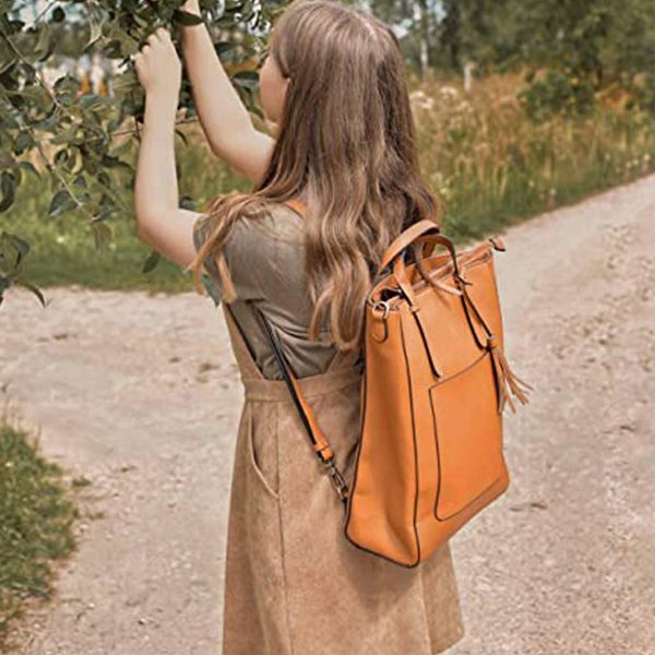PU Convertible Multifuction Tote Bag - Image 5