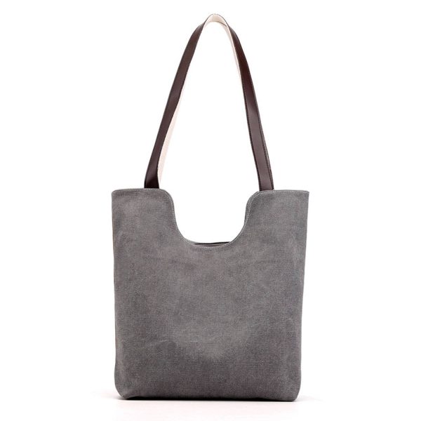 Canvas Hobo Tote Bag - Image 6