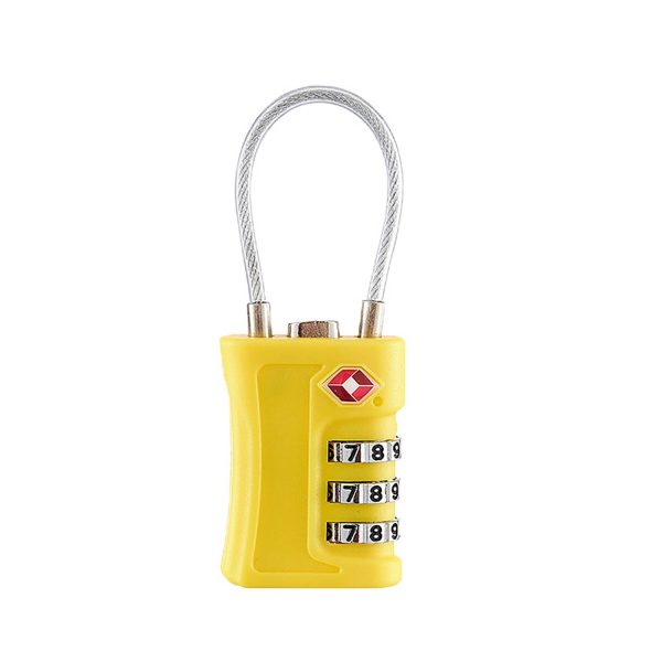 Tsa-Certified Steel Cable Combination Lock - Image 2