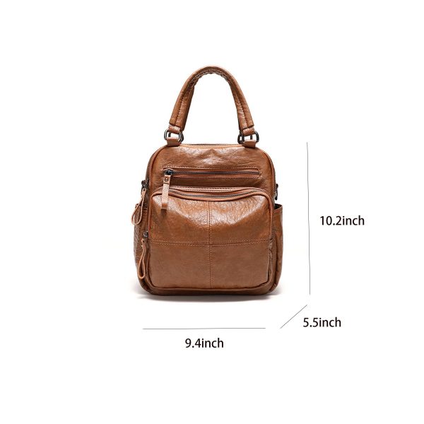 PU Leather Backpack for women - Image 4