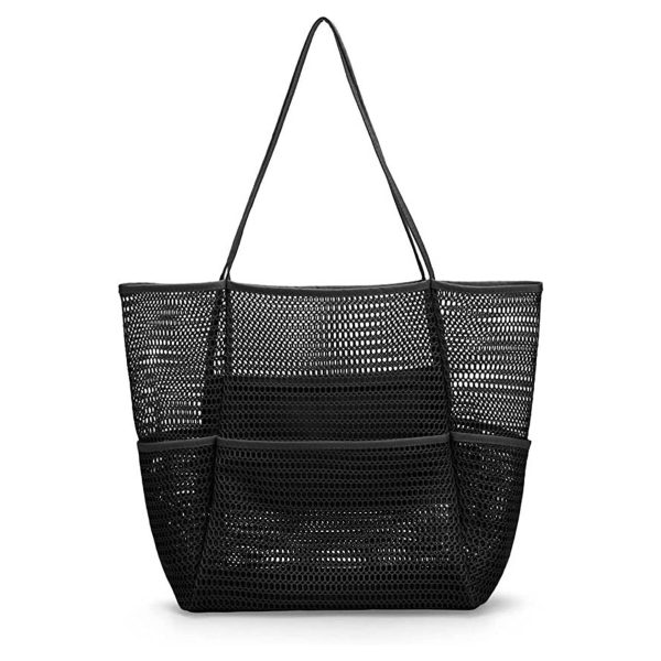 Nylon Foldable Swim Large Beach Tote Bag