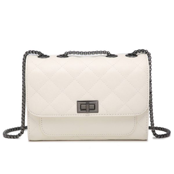 Genuine Leather Quilted Shoulder Crossbody Bags for Women