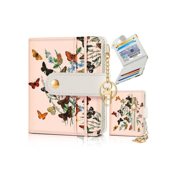 Women Portable Durable Thin Cute RFID Leather Wallet - Image 4