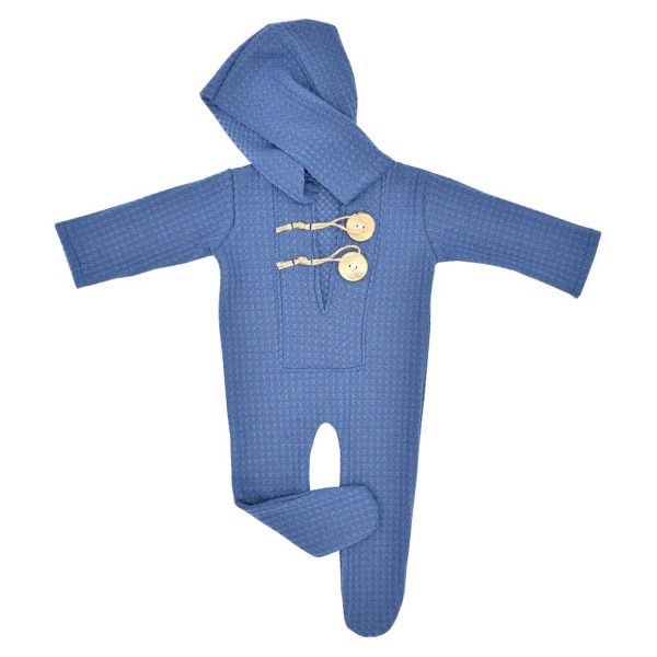 Baby knitted one-piece studio photo suit - Image 2