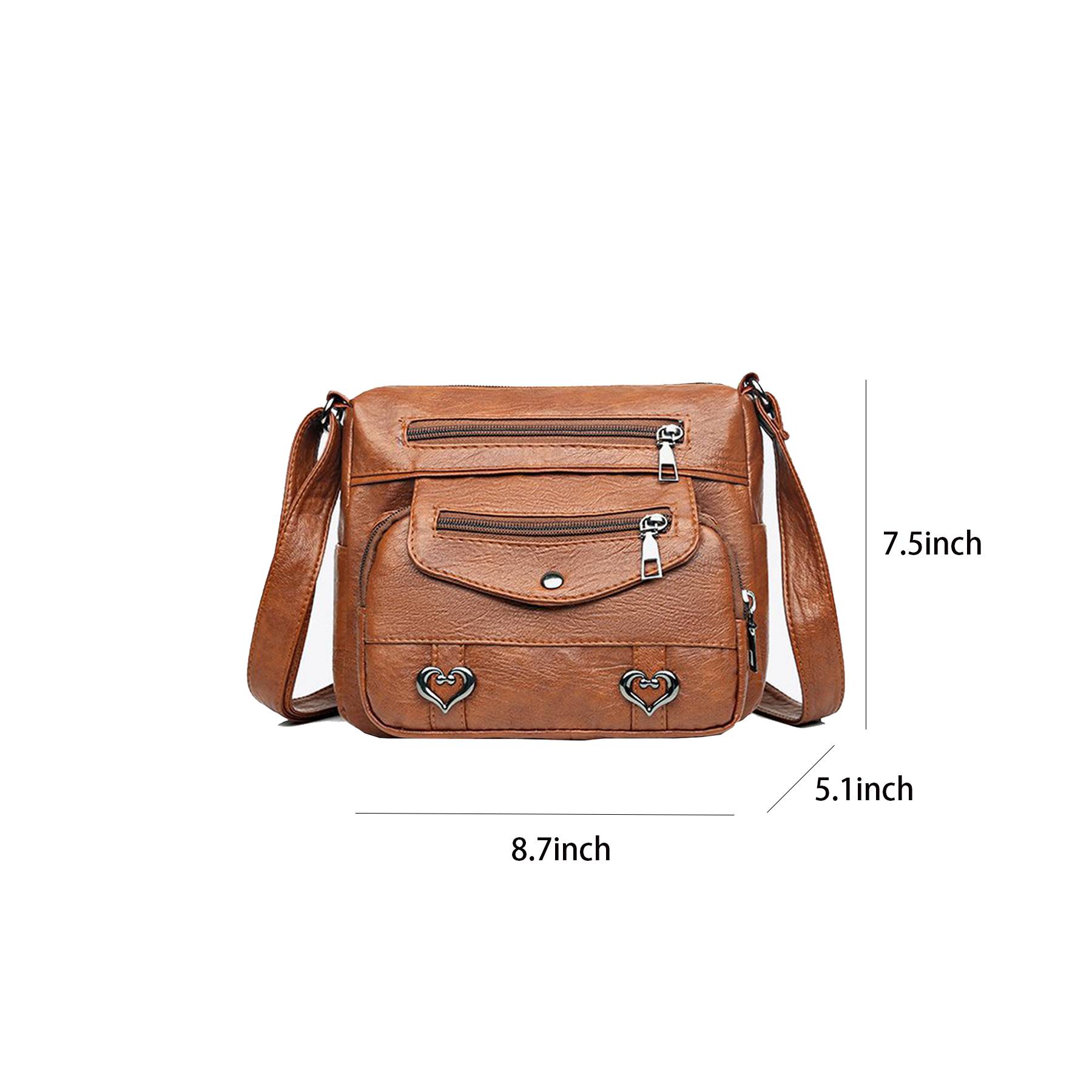PU Leather Cross-body bag for women - Image 8