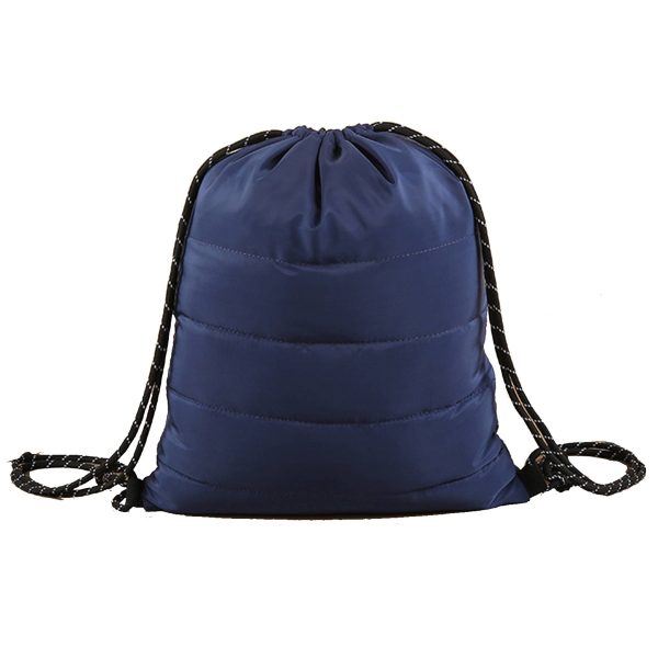 Polyester Portable Drawstring Cuff Sports Storage Bag - Image 2