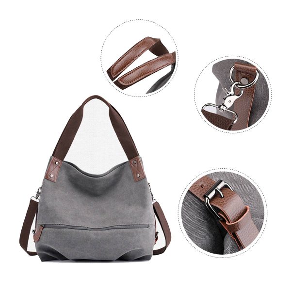 Canvas Shoulder Crossbody Bag for women - Image 8