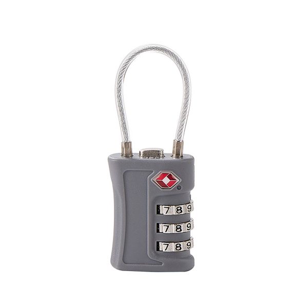 Tsa-Certified Steel Cable Combination Lock - Image 9