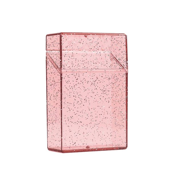 Portable Plastic Transparent Thin Cigarette Storage Case - Image 2