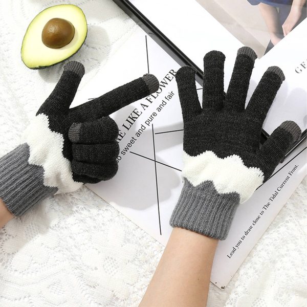 Winter Warm Knitted Touchscreen Gloves - Image 6