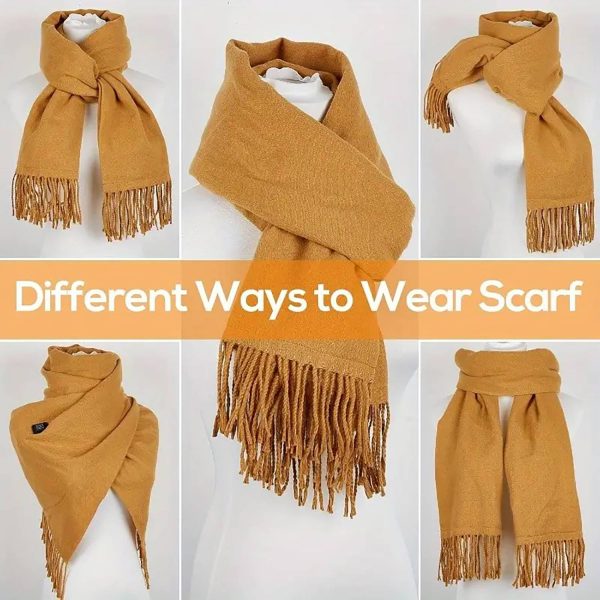 Winter Smart Heated Warm Scarf - Image 5