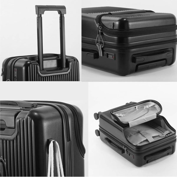 Travel Luggage W/ Cup Holder - Image 6