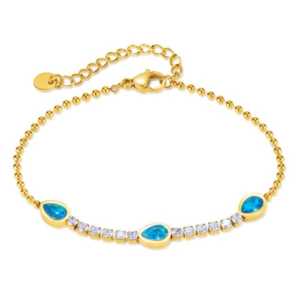 Zircon bracelet