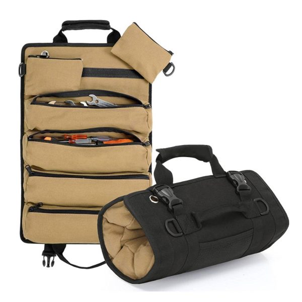 Oxford Multi-pocket Hardware Tool Storage Bag - Image 2